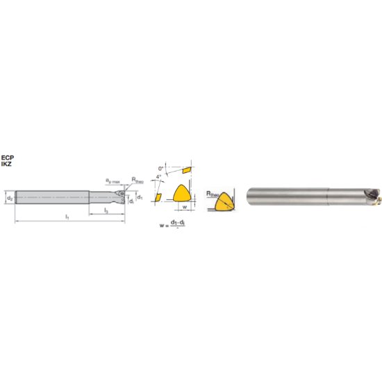 Picture of LMT Fette ECP05 X11.150WG-I 60 Milling Feed Mill Milling Cutter 1.000 Cutter Diameter